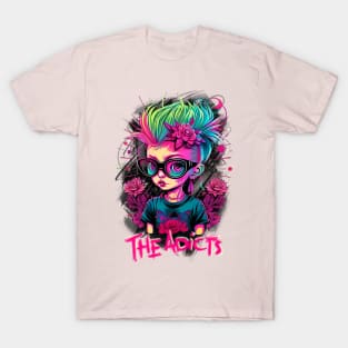 Punk Girl - The Adicts T-Shirt